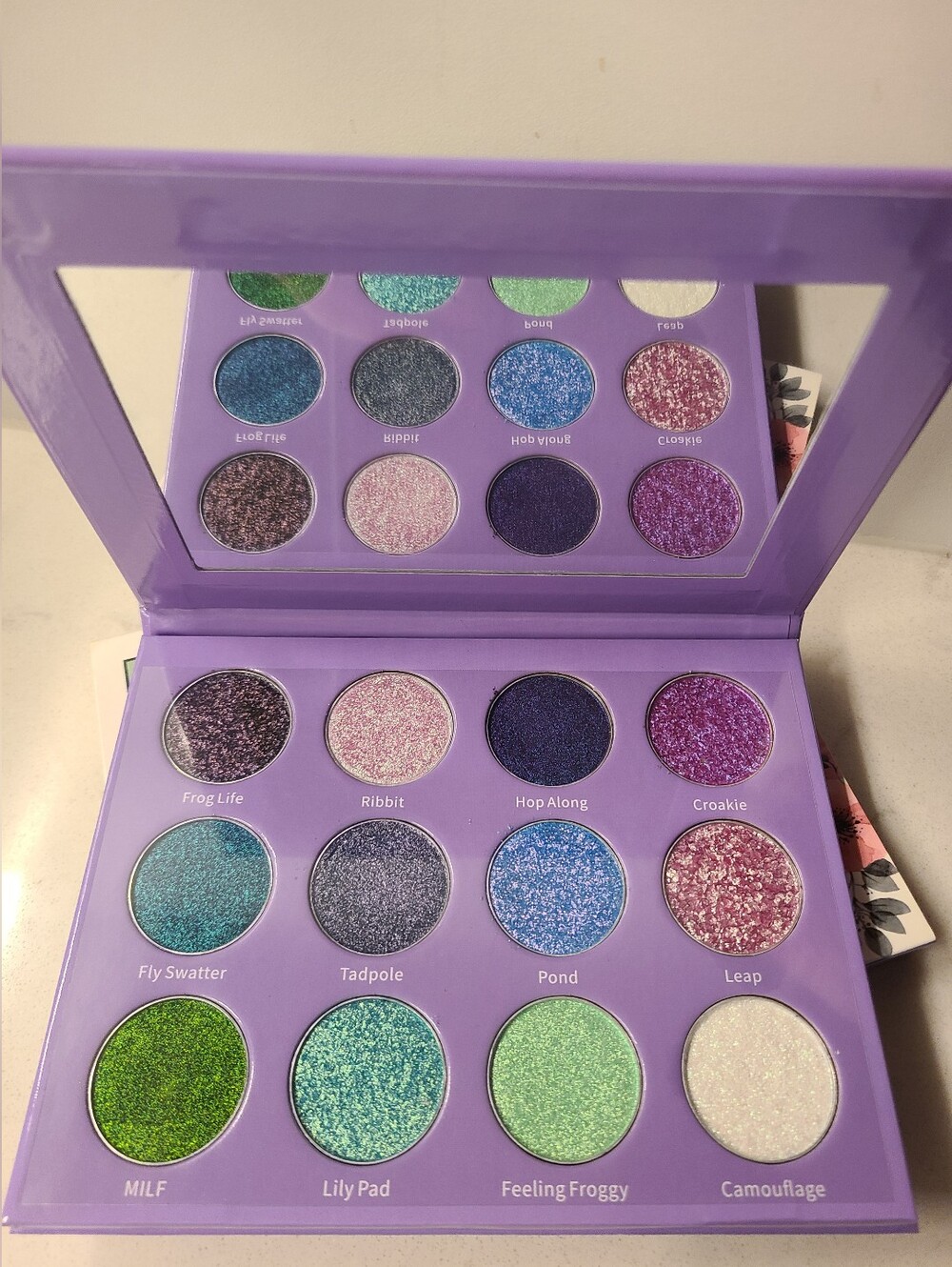 Sugar Drizzle Man I Love Frogs Eyeshadow Palette